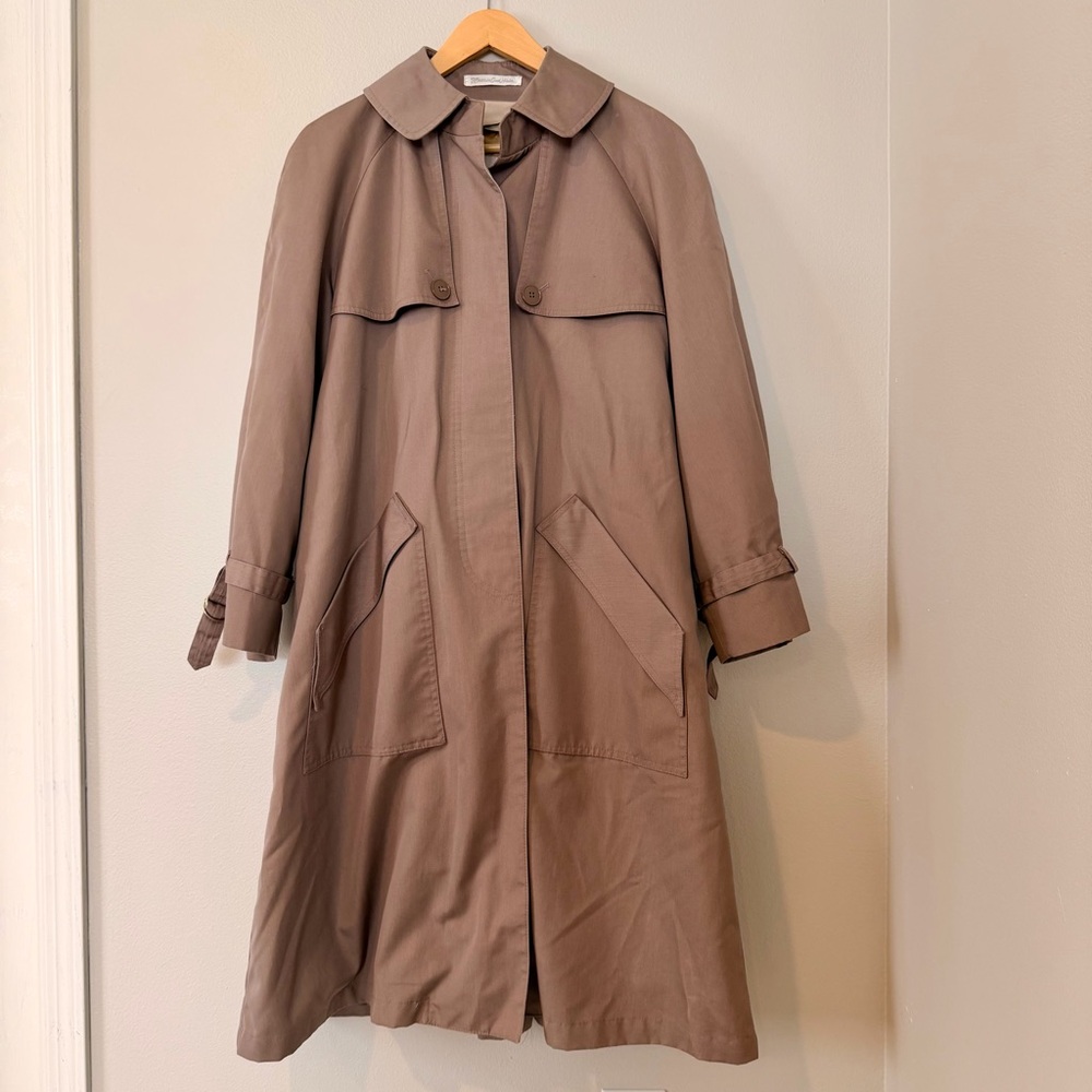 Vintage Misty Harbor Trench Coat
